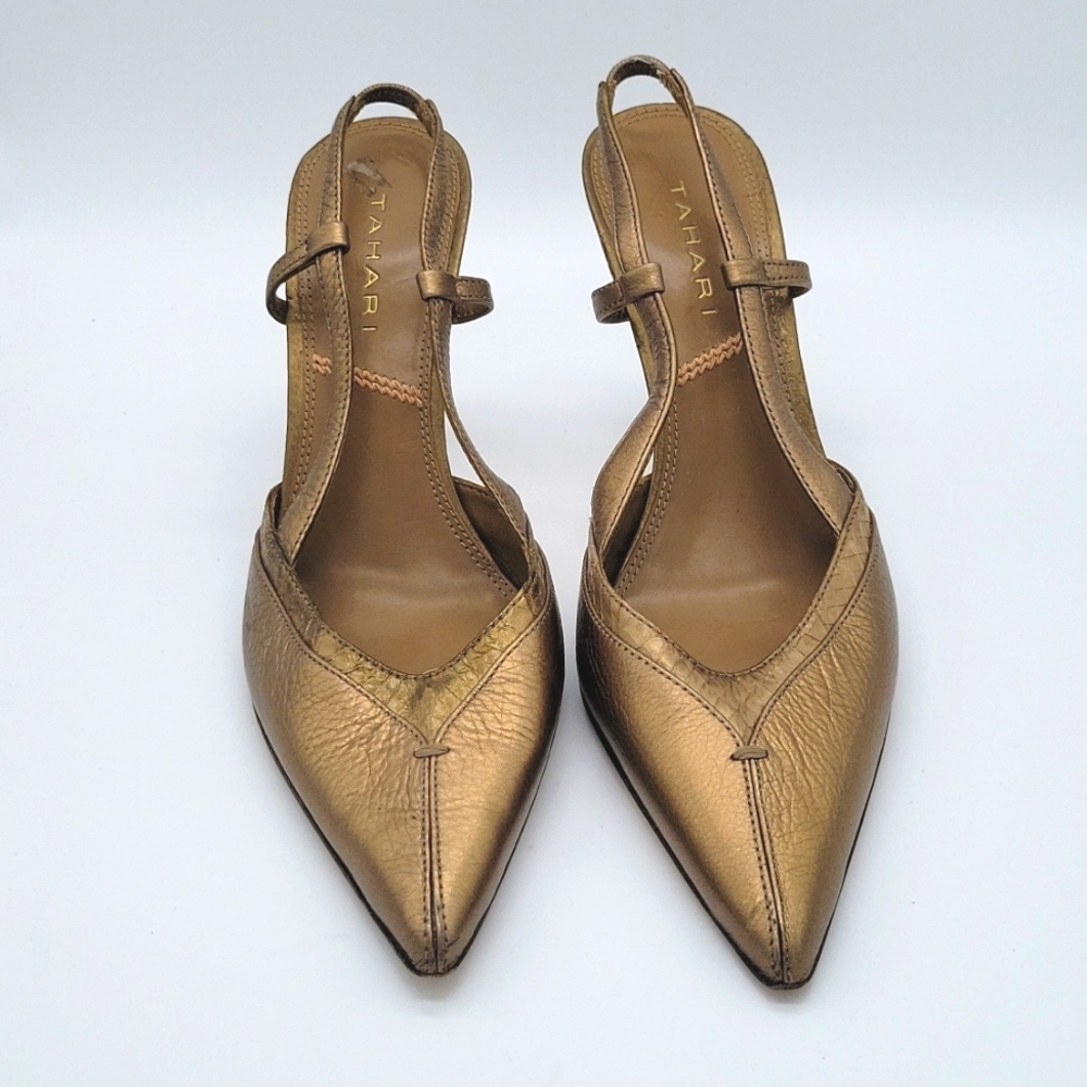 Tahari Harley Heel Sandle  Sz 8M